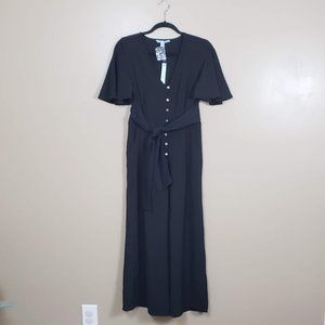 Sold She & Sky Tie Waist Jumpsuit